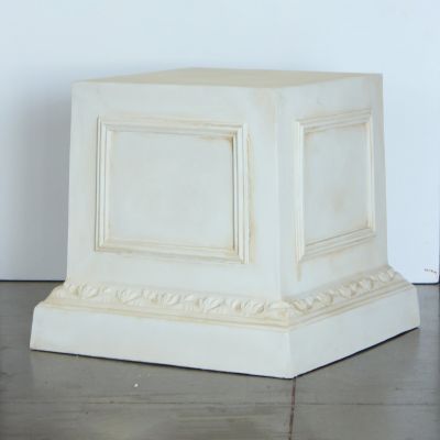 Image of White Marble Roman Pedestal